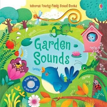 Knjiga Garden Sounds autora Usborne izdana 2021 kao tvrdi uvez dostupna u Knjižari Znanje.