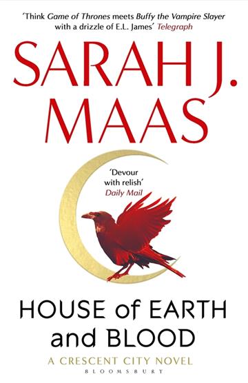 Knjiga House of Earth and Blood autora Sarah J. Maas izdana 2021 kao meki uvez dostupna u Knjižari Znanje.
