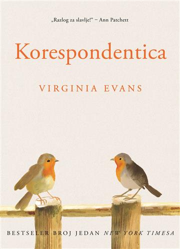 Knjiga Korespondentica autora Virginia Evans izdana 2026 kao meki uvez dostupna u Knjižari Znanje.