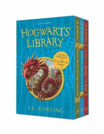 Knjiga Hogwarts Library Box Set PB autora J.K. Rowling izdana 2020 kao meki uvez dostupna u Knjižari Znanje.