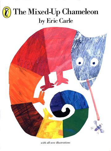 Knjiga The Mixed-up Chameleon autora Eric Carle izdana 1988 kao meki uvez dostupna u Knjižari Znanje.