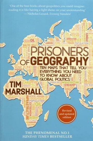Knjiga Prisoners of Geography autora Tim Marshall izdana 2016 kao meki uvez dostupna u Knjižari Znanje.