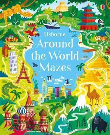 Knjiga Around the World Mazes autora Usborne izdana 2017 kao meki uvez dostupna u Knjižari Znanje.