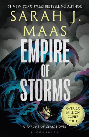 Knjiga Empire of Storms autora Sarah J. Maas izdana 2023 kao meki  uvez dostupna u Knjižari Znanje.