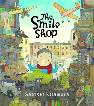 Knjiga Smile Shop autora Satoshi Kitamura izdana 2024 kao meki uvez dostupna u Knjižari Znanje.
