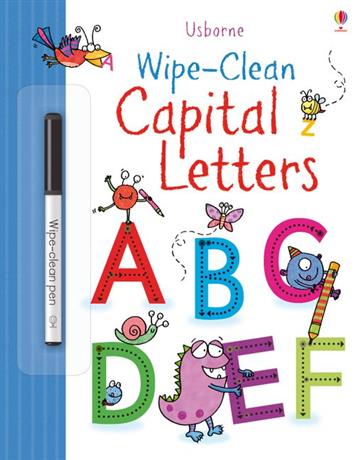 Knjiga Wipe-clean Capital Letters autora Jessica Greenwell , Scott izdana 2016 kao meki uvez dostupna u Knjižari Znanje.