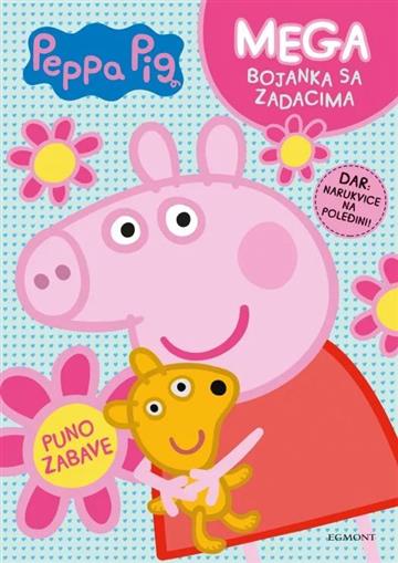 Knjiga Peppa Pig: Mega Bojanka sa zadacima autora Peppa Pig izdana  kao meki uvez dostupna u Knjižari Znanje.