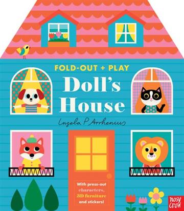 Knjiga Fold-Out + Play: Doll's House autora Ingela P. Arrhenius izdana 2025 kao tvrdi uvez dostupna u Knjižari Znanje.