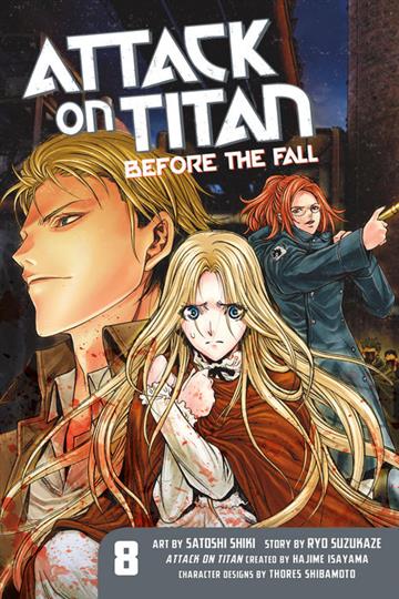 Knjiga Attack on Titan: Before the Fall vol. 08 autora Hajime Isayama izdana 2016 kao meki uvez dostupna u Knjižari Znanje.