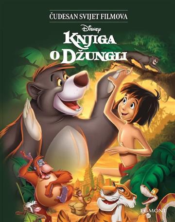 Knjiga Svijet filmova- Knjiga o džungli autora  izdana 2024 kao tvrdi uvez dostupna u Knjižari Znanje.
