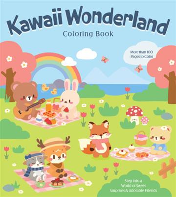 Knjiga Kawaii Wonderland Coloring Book autora Chartwell Books izdana 2026 kao meki uvez dostupna u Knjižari Znanje.