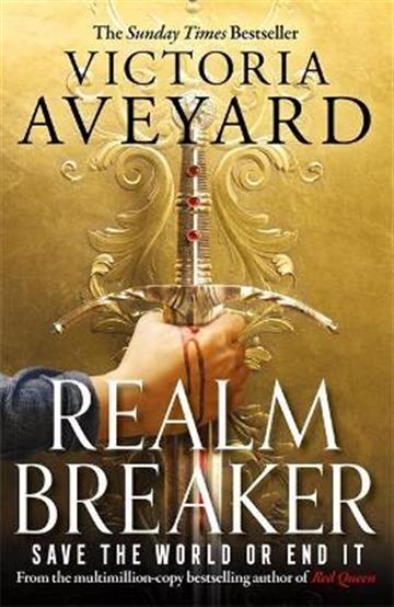 Knjiga Realm Breaker autora Victoria Aveyard izdana 2022 kao meki uvez dostupna u Knjižari Znanje.