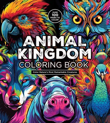 Knjiga Animal Kingdom Coloring Book autora Chartwell Books izdana 2024 kao meki uvez dostupna u Knjižari Znanje.