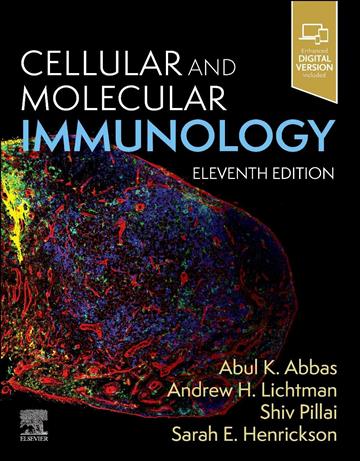 Knjiga Cellular and Molecular Immunology 11E autora Abul K Abbas Mbbs, Andrew H Lichtman MD PhD izdana 2025 kao meki uvez dostupna u Knjižari Znanje.