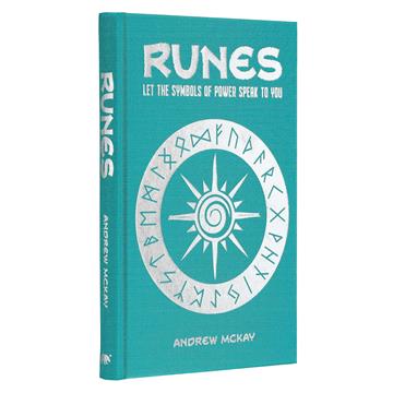 Knjiga Runes: Let the Symbols of Power Speak to You autora Andrew McKay izdana 2023 kao tvrdi uvez dostupna u Knjižari Znanje.