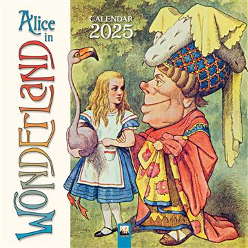 Knjiga Alice In Wonderland 2025 Wall Calendar autora Grupa autora izdana 2024 kao meki dostupna u Knjižari Znanje.