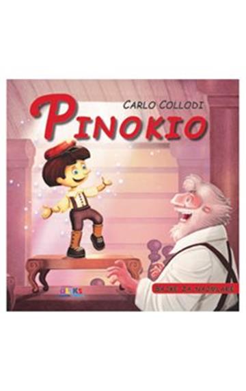 Knjiga Pinokio autora Carlo Collodi izdana 2021 kao meki uvez dostupna u Knjižari Znanje.