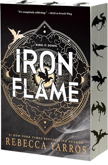 Knjiga Iron Flame autora Rebecca Yarros izdana 2025 kao meki uvez dostupna u Knjižari Znanje.