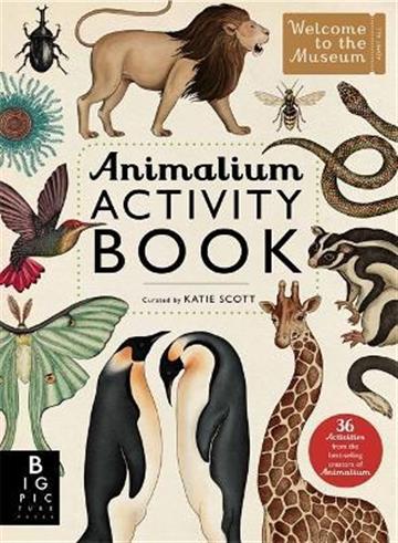 Knjiga Animalium Activity Book autora Jenny Broom izdana 2016 kao meki uvez dostupna u Knjižari Znanje.