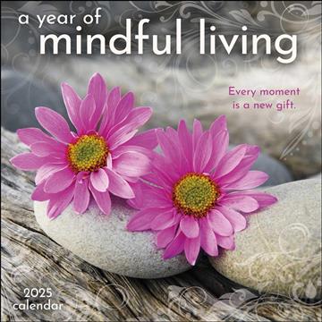 Knjiga Year of Mindful Living 2025 Wall Calendar autora Grupa autora izdana 2024 kao meki dostupna u Knjižari Znanje.