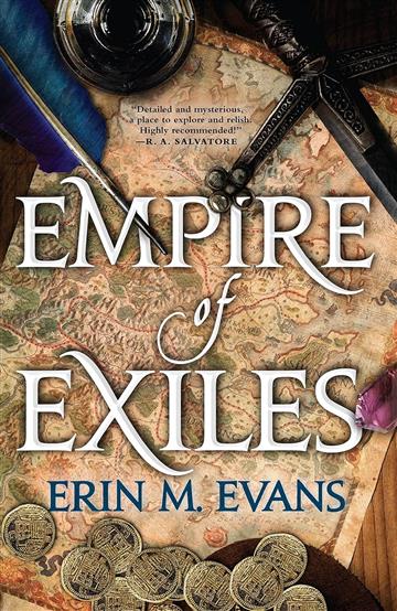 Knjiga Empire of Exiles autora Erin M. Evans izdana 2024 kao meki dostupna u Knjižari Znanje.