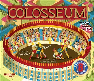 Knjiga Colosseum Pop-Ups autora David Hawcock, Chita izdana 2025 kao tvrdi uvez dostupna u Knjižari Znanje.