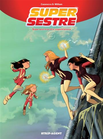 Knjiga Supersestre 2. – Supersestre protiv superklonova autora Christophe Cazenove, William Maury izdana 2021 kao Tvrdi dostupna u Knjižari Znanje.