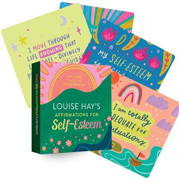 Knjiga Louise Hay's Affirmations for Self-Esteem autora Louise Hay izdana 2023 kao  dostupna u Knjižari Znanje.