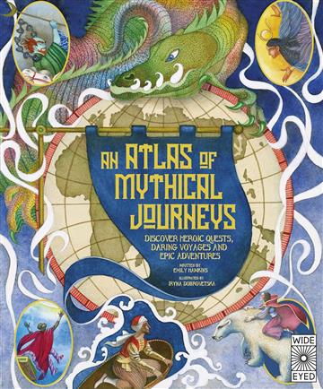 Knjiga Atlas of Mythical Journeys autora Emily Hawkins izdana 2025 kao tvrdi uvez dostupna u Knjižari Znanje.