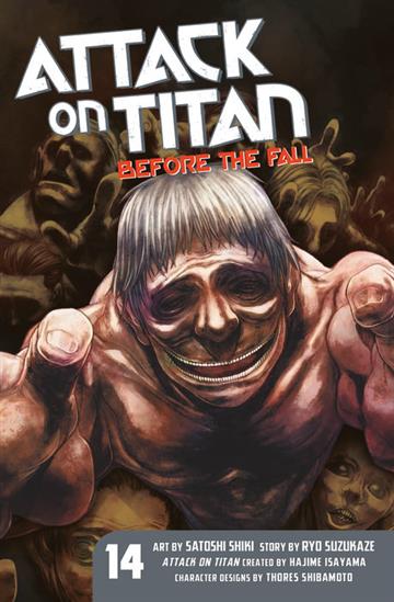 Knjiga Attack on Titan: Before the Fall vol. 14 autora Hajime Isayama izdana 2018 kao meki uvez dostupna u Knjižari Znanje.