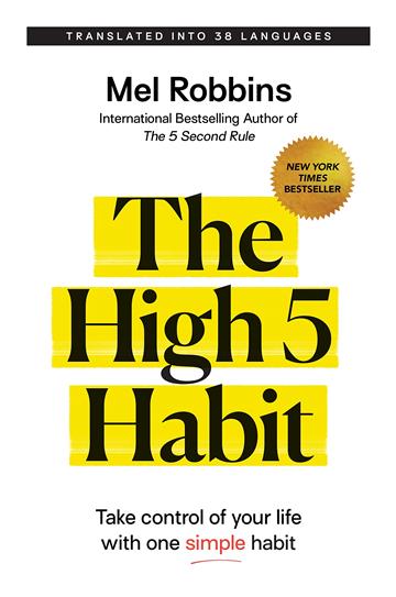 Knjiga High 5 Habit autora Mel Robbins izdana 2023 kao meki uvez dostupna u Knjižari Znanje.