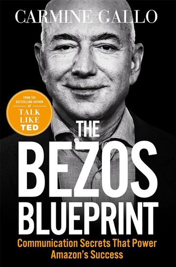 Knjiga Bezos Blueprint autora Carmine Gallo izdana 2023 kao meki uvez dostupna u Knjižari Znanje.