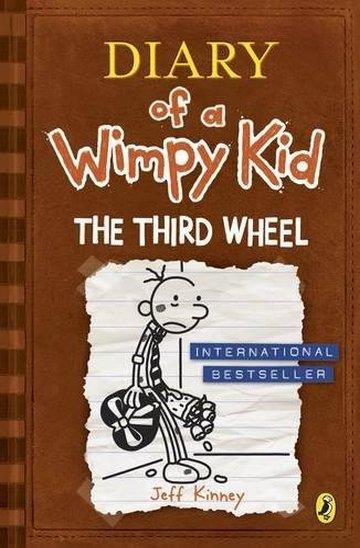 Knjiga Diary of a Wimpy Kid 7: The Third Wheel autora Jeff Kinney izdana 2014 kao meki uvez dostupna u Knjižari Znanje.
