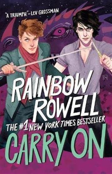 Knjiga Carry On autora Rainbow Rowell izdana 2021 kao tvrdi uvez dostupna u Knjižari Znanje.