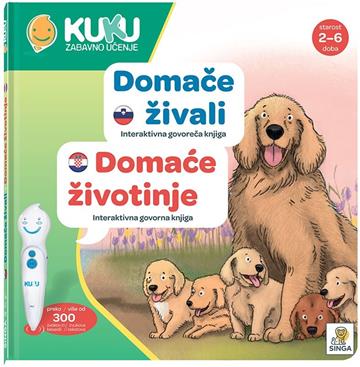 Knjiga Interaktivna KUKU knjiga - Domaće životinje autora KUKU izdana 2021 kao tvrdi uvez dostupna u Knjižari Znanje.