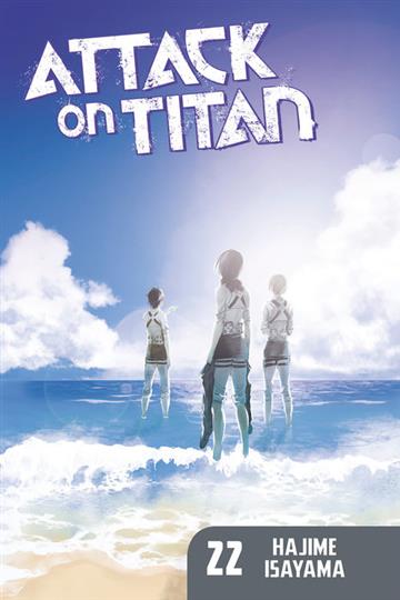 Knjiga Attack on Titan vol. 22 autora Hajime Isayama izdana 2017 kao meki uvez dostupna u Knjižari Znanje.