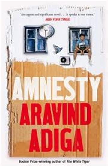 Knjiga Amnesty autora Aravind Adiga izdana 2021 kao meki uvez dostupna u Knjižari Znanje.