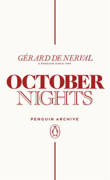 Knjiga October Nights autora Gerard de Nerval izdana 2025 kao meki uvez dostupna u Knjižari Znanje.