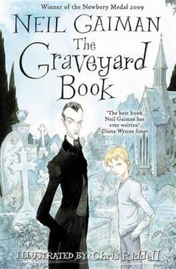 Knjiga The Graveyard Book autora Neil Gaiman izdana 2009 kao meki uvez dostupna u Knjižari Znanje.
