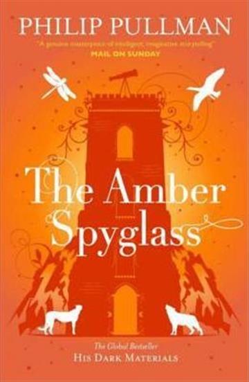 Knjiga The Amber Spyglass autora Philip Pullman izdana 2011 kao meki uvez dostupna u Knjižari Znanje.
