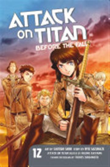 Knjiga Attack on Titan: Before the Fall vol. 12 autora Hajime Isayama izdana 2017 kao meki uvez dostupna u Knjižari Znanje.