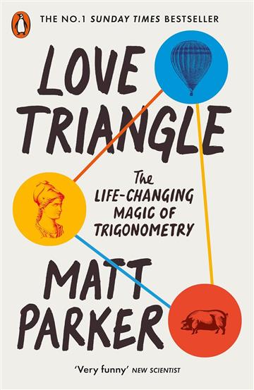 Knjiga Love Triangle autora Matt Parker izdana 2025 kao meki uvez dostupna u Knjižari Znanje.