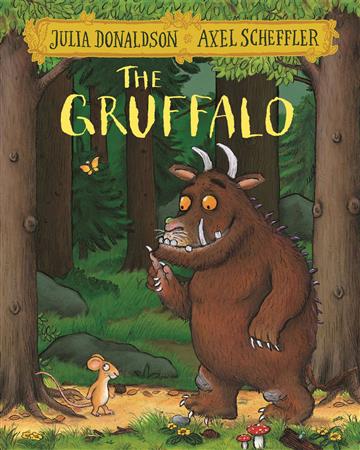 Knjiga Gruffalo autora  izdana 2016 kao meki uvez dostupna u Knjižari Znanje.