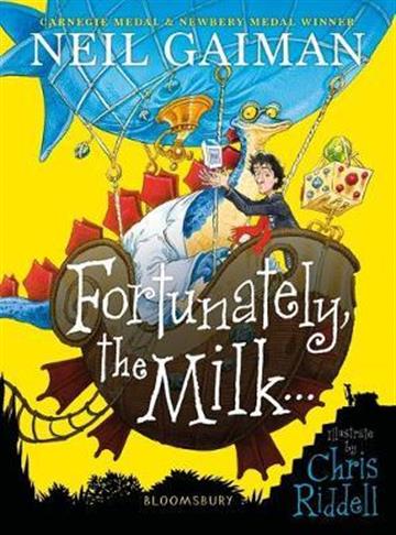 Knjiga Fortunately the Milk autora Neil Gaiman izdana 2020 kao meki uvez dostupna u Knjižari Znanje.