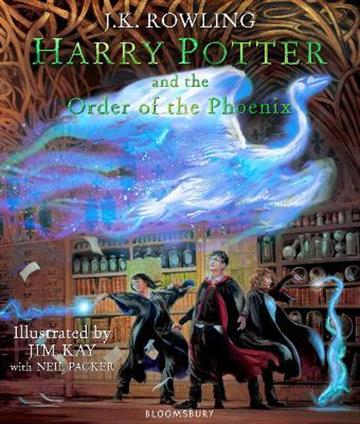 Knjiga Harry Potter and the Order of the Phoenix Illustrated Ed. autora J.K. Rowling izdana 2022 kao tvrdi uvez dostupna u Knjižari Znanje.