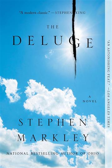 Knjiga Deluge autora Stephen Markley izdana 2023 kao meki uvez dostupna u Knjižari Znanje.