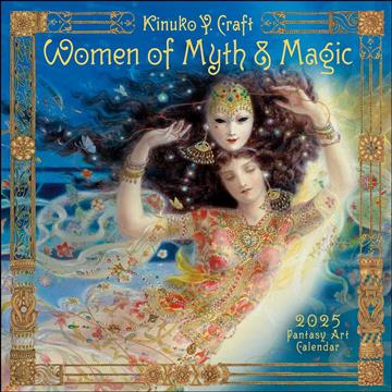 Knjiga Women of Myth & Magic 2025 Fantasy Art autora Grupa autora izdana 2024 kao meki dostupna u Knjižari Znanje.