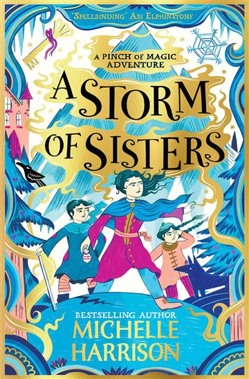 Knjiga A Storm of Sisters autora Michelle Harrison izdana 2022 kao meki uvez dostupna u Knjižari Znanje.
