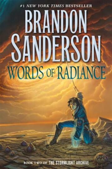 Knjiga Words of Radiance autora Brandon Sanderson izdana 2014 kao tvrdi uvez dostupna u Knjižari Znanje.