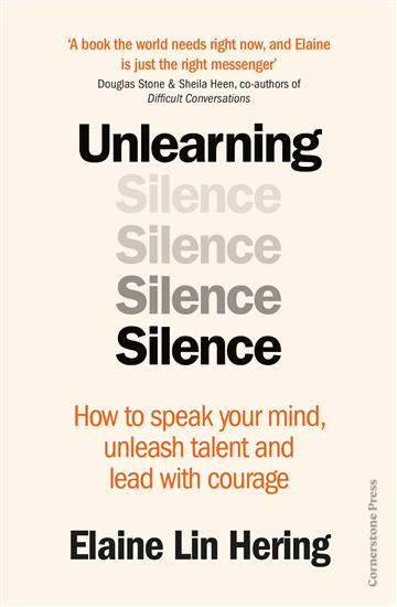 Knjiga Unlearning Silence autora Elaine Lin Hering izdana 2024 kao meki uvez dostupna u Knjižari Znanje.